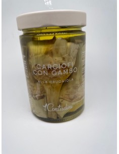 Carciofi con gambo alla...