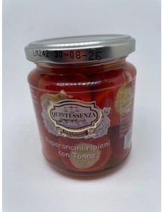 Peperoncini ripieni con tonno