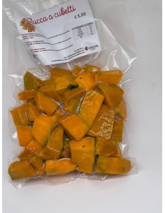 Zucca a cubetti sottovuoto...